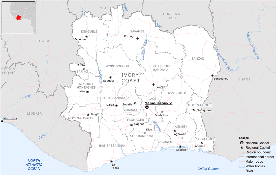 Ivory Coast backdrop