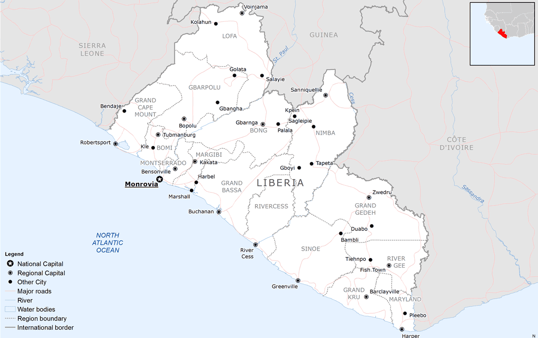 Liberia backdrop