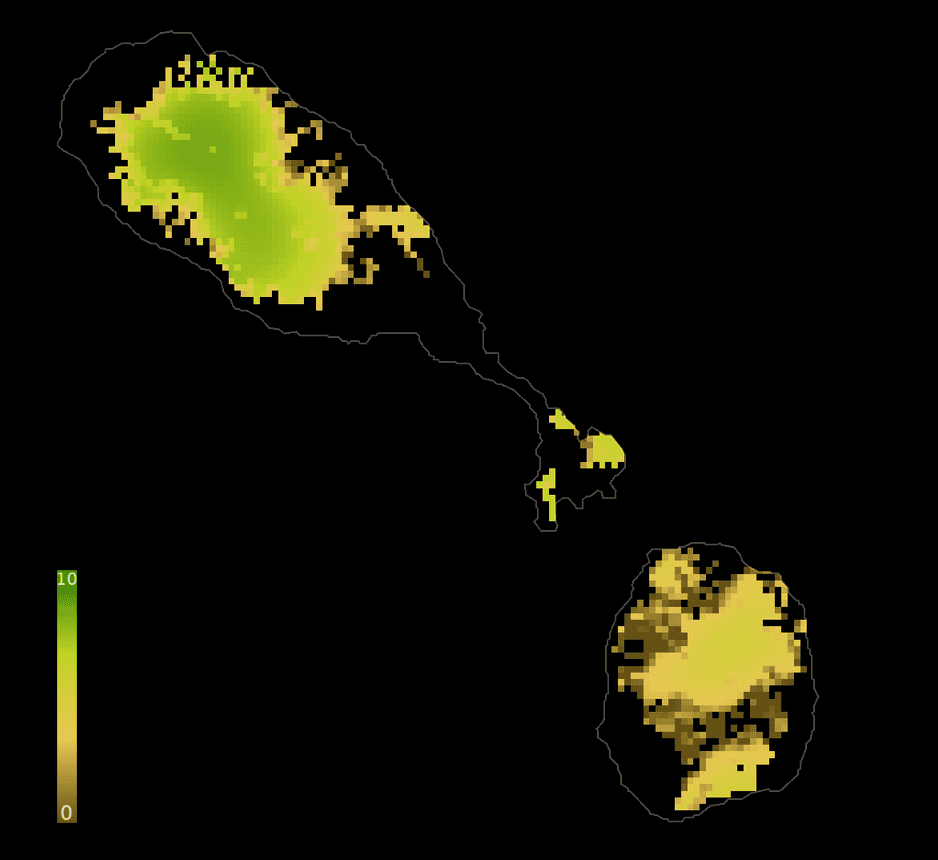 Saint Kitts and Nevis backdrop
